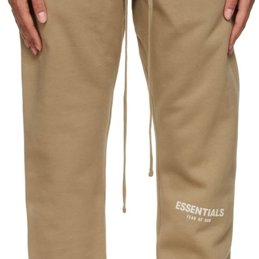 Essentials F.O.G Tan Joggers Mens (M)